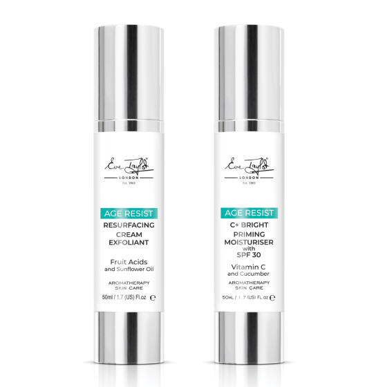 Perfect Partners Refine & Brighten - Resurfacing Cream Exfoliant & C+Bright Moisturiser SPF30 Collection Kit