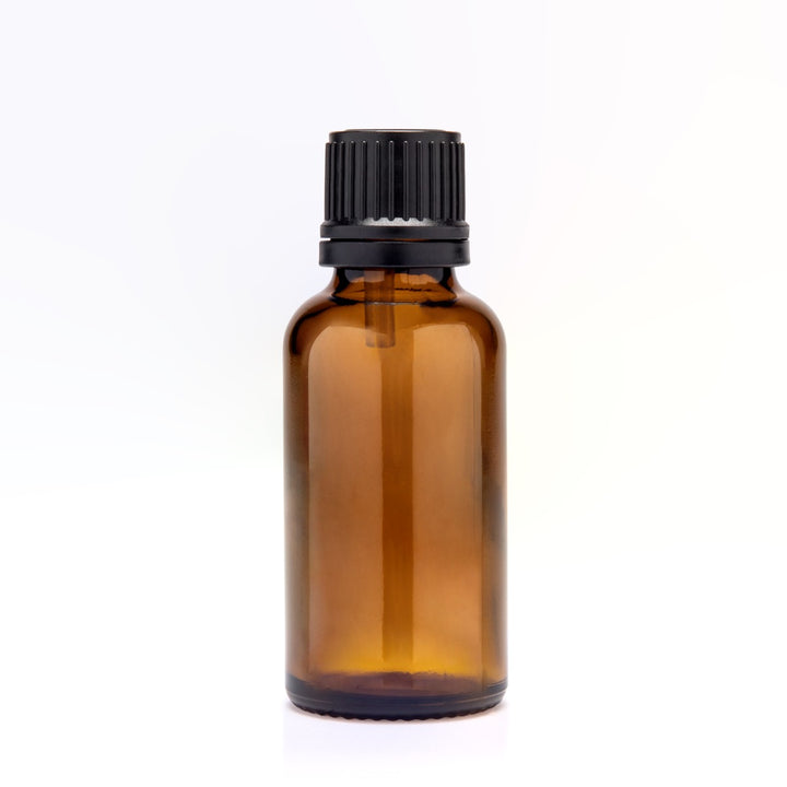 Amber Glass Bottle with Dropper/Cap 30ML