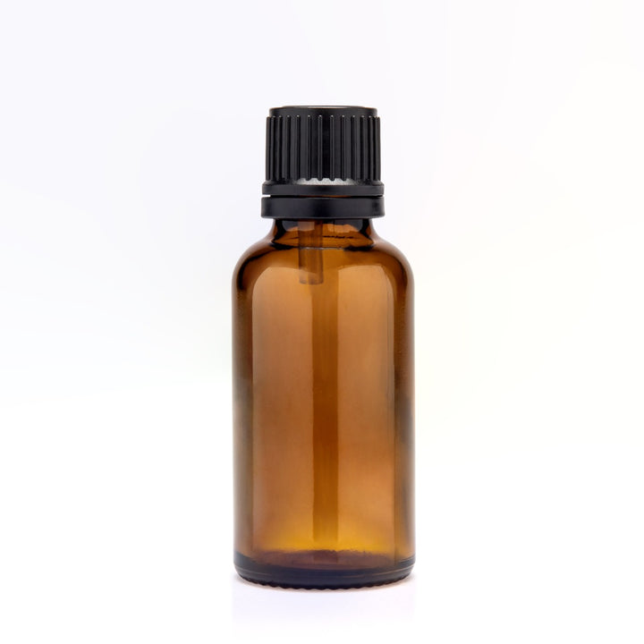 Amber Glass Bottle with Dropper/Cap 100ML