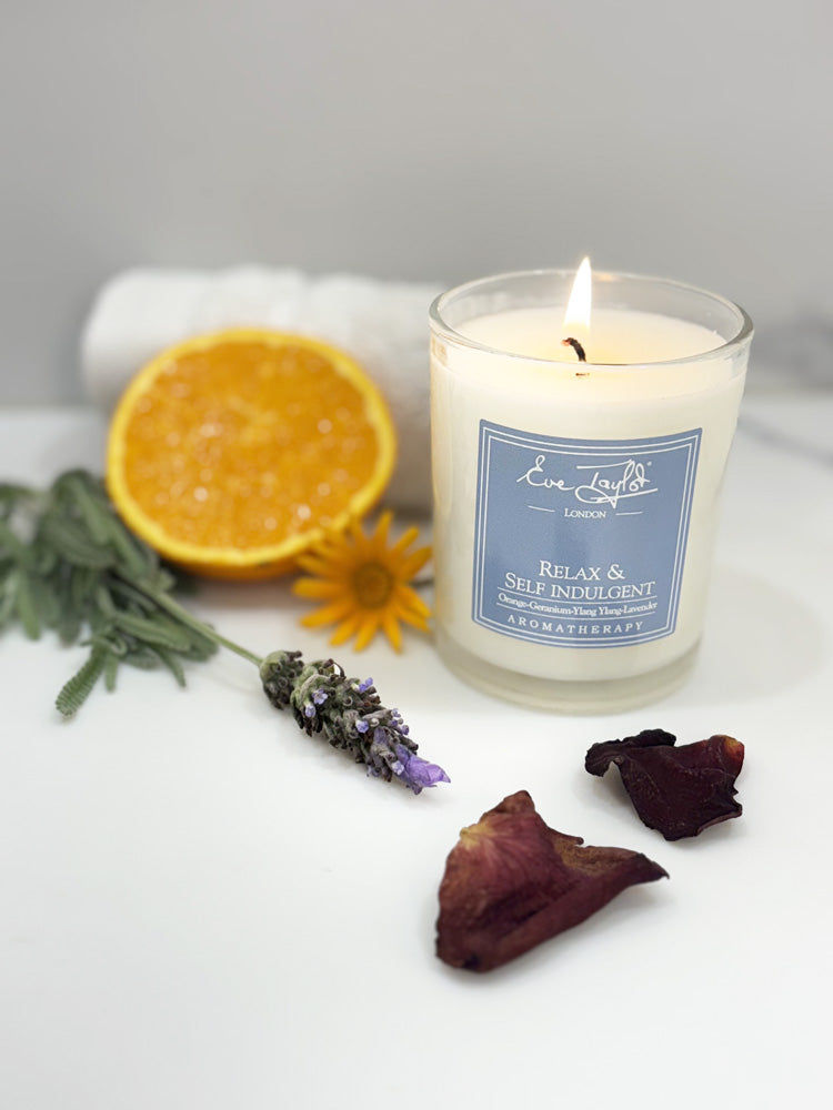 Relax & Self Indulgent Massage Candle