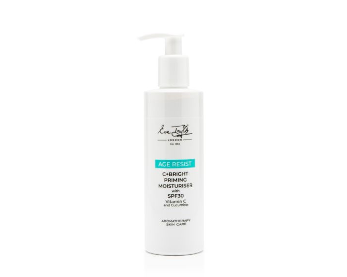 Eve Taylor C+ Bright Moisturiser SPF30 250ml professional bottle for uneven skin tone