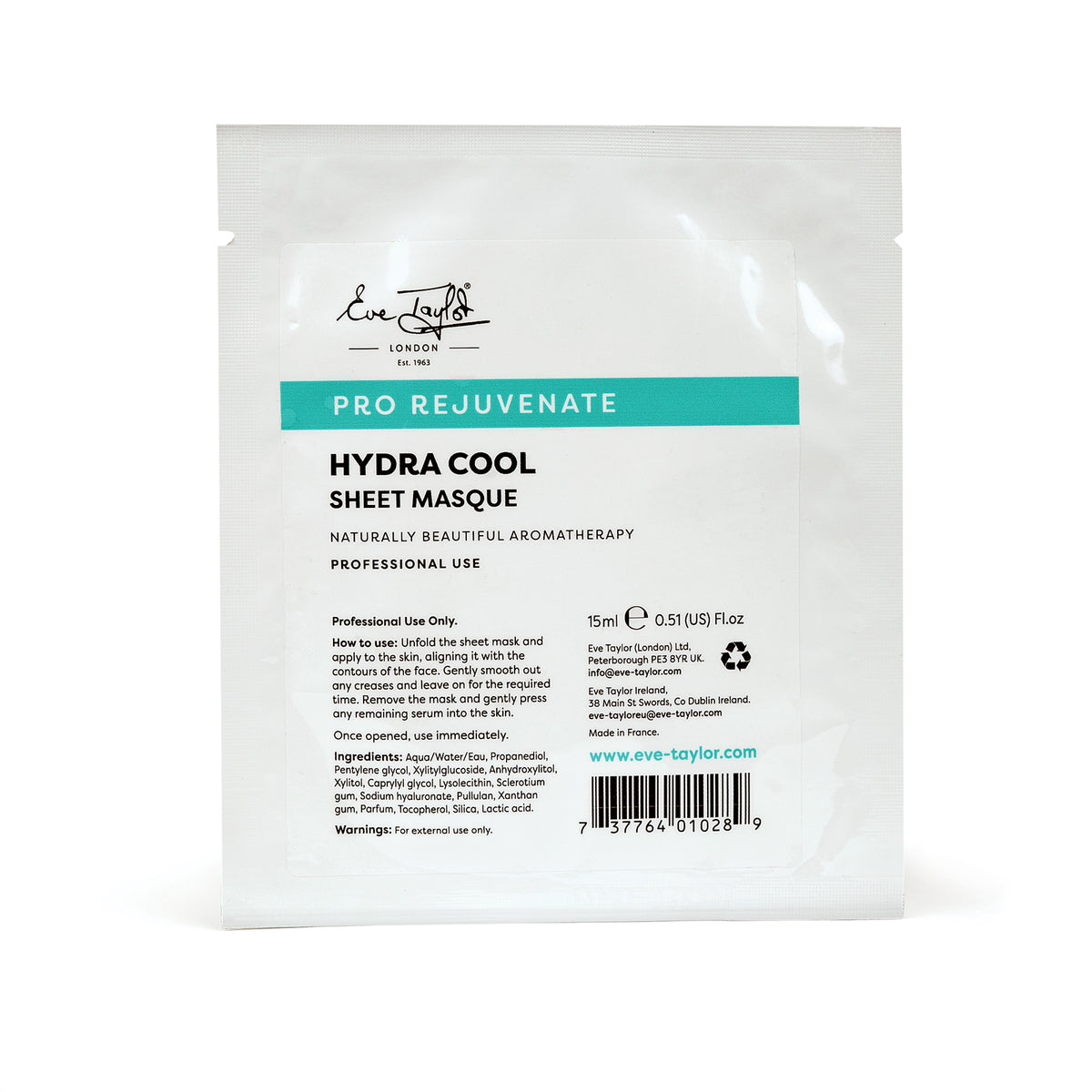Eve Taylor Hydra Cool Sheet Masque