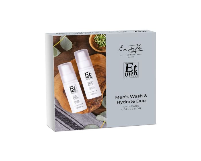 Mens Wash & Hydrate Duo - Face Wash & Hydrating Balm