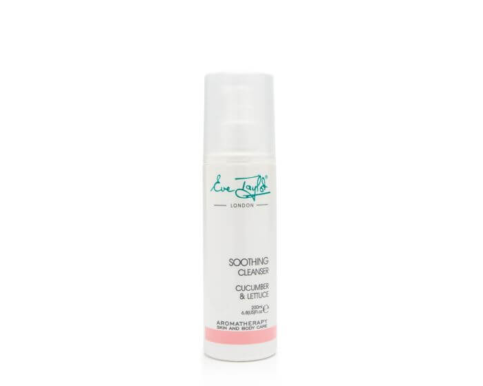 Eve Taylor Soothing Cleanser 200ml retail bottle for dry reactive skin