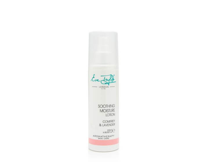 Eve Taylor Soothing Moisture Lotion 200ml retail bottle for sensitive skin