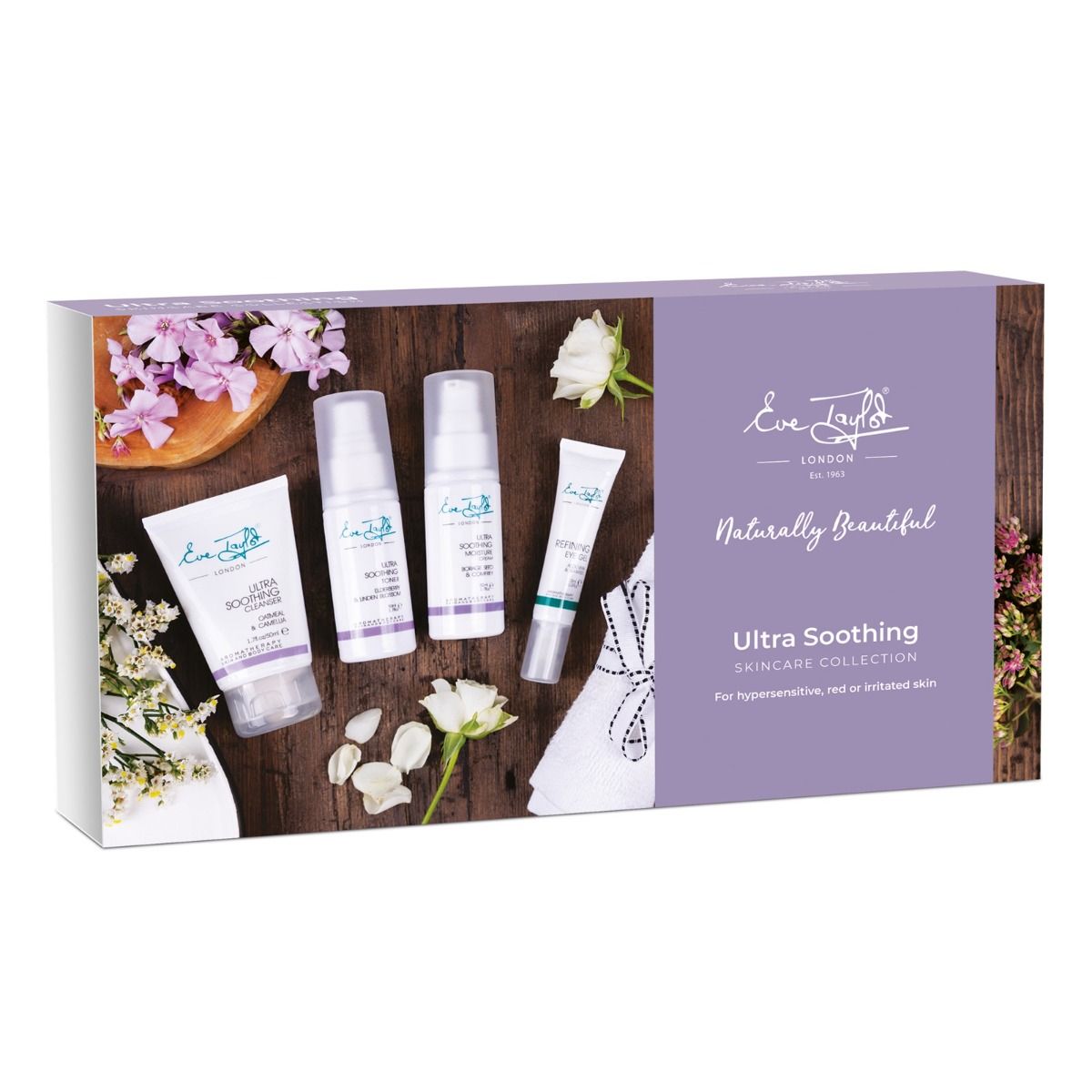 Eve Taylor Ultra Soothing Collection Kit hypersensitive irritated skin oatmeal fragrance-free